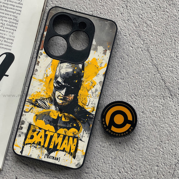 Infinix Hot 40i - Urban Knight - Premium Metal Printed soft Bumper shock Proof Case CS-52798