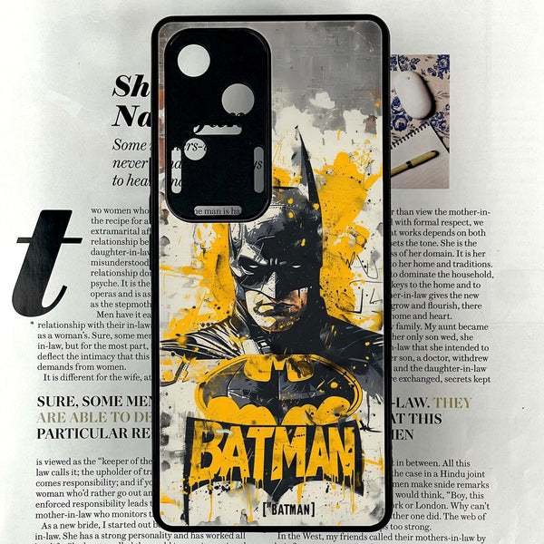 Vivo V30 - Urban Knight - Premium Printed Glass soft Bumper shock Proof Case