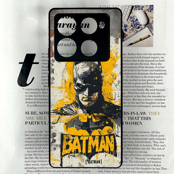 Infinix Note 40 Pro Plus - Urban Knight - Premium Metal Printed soft Bumper shock Proof Case