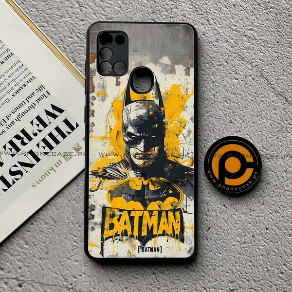 Samsung Galaxy A21s - Urban Knight - Premium Printed Glass soft Bumper Shock Proof Case