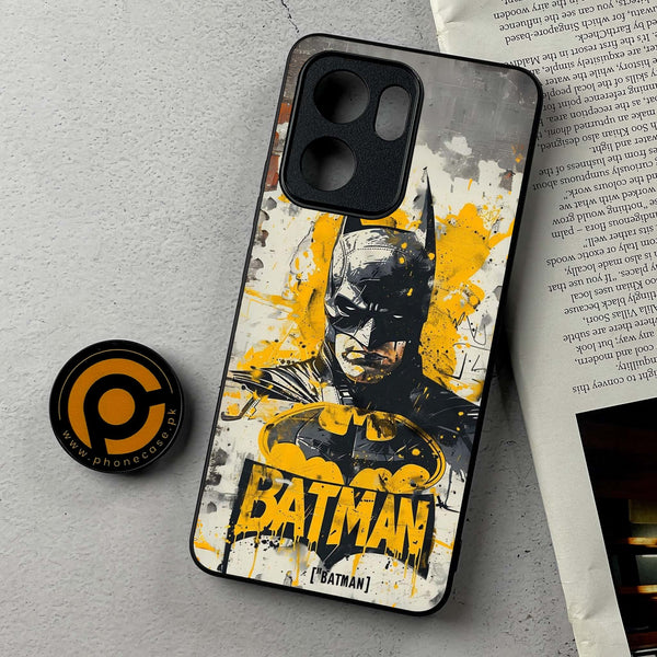 Oppo Reno 13F -   Urban Knight  - Premium Metal Printed Soft Bumper Shockproof Case