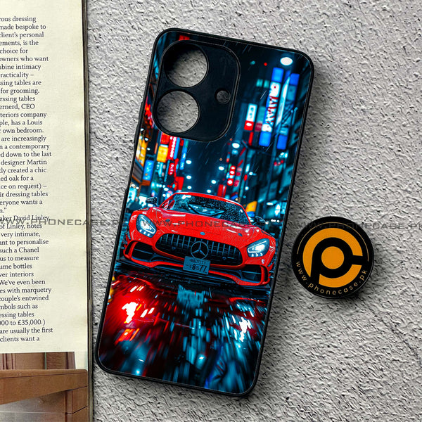 Realme Note 60 - V8 GT Racing Car - Premium Printed Metal Soft Case