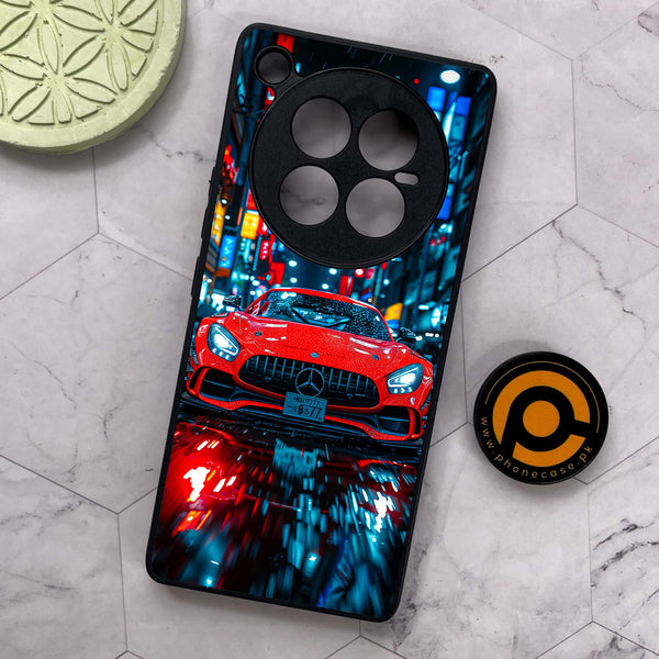 Infinix Zero 40 5G - V8 GT Racing Car - Premium Metal Printed soft Bumper shock Proof Case