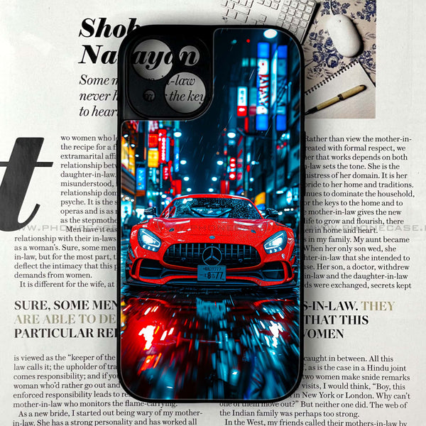 iPhone 13 Mini - V8 GT Racing Car - Premium Metal Printed soft Bumper shock Proof Case