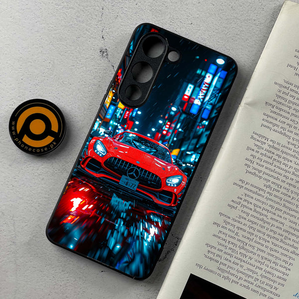Vivo Y04 - V8 GT Racing Car - Premium Metal Printed soft Bumper shock Proof Case