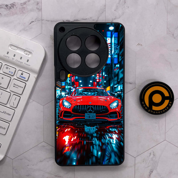 Tecno Camon 30 Premier - V8 GT Racing Car - Premium Metal Printed soft Bumper shock Proof Case