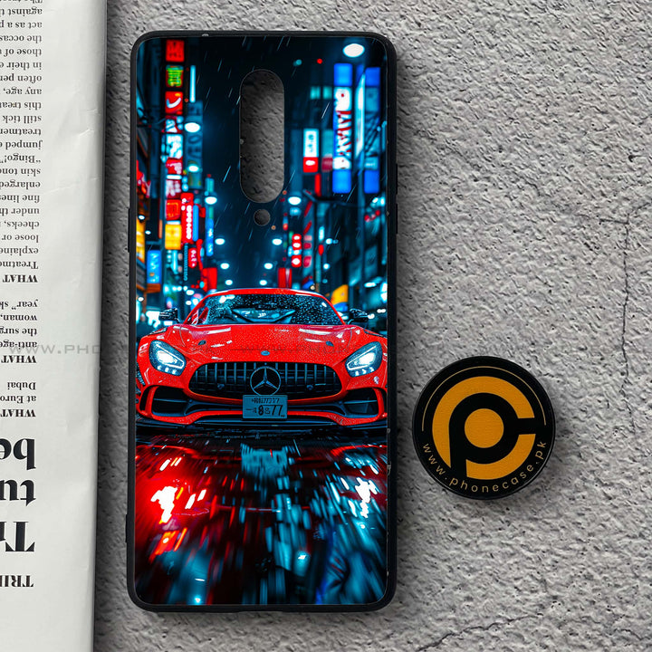 OnePlus 8 - V8 GT Racing Car - Premium Metal Printed soft Bumper Shock Proof Case