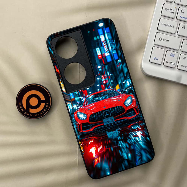 Honor x7b - V8 GT Racing Car - Premium Metal Printed soft Bumper shock Proof Case