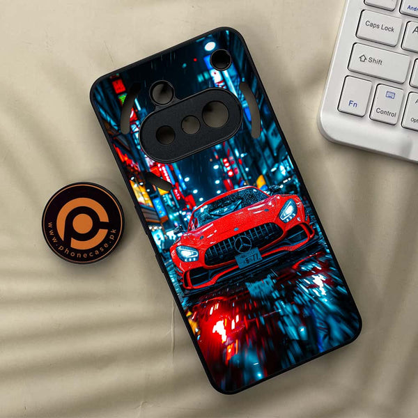 Nothing Phone 3a - V8 GT Racing Car - Premium Metal Printed soft Bumper shock Proof Case