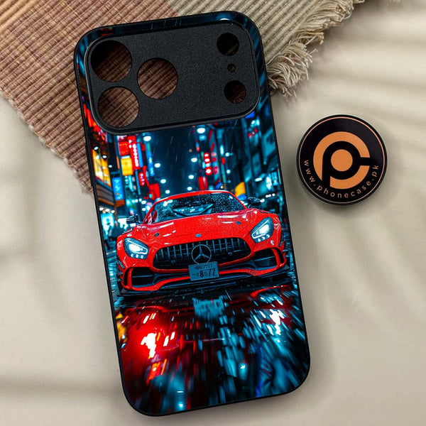 iPhone 17 Pro Max - V8 GT Racing Car - Premium Metal Printed soft Bumper shock Proof Case