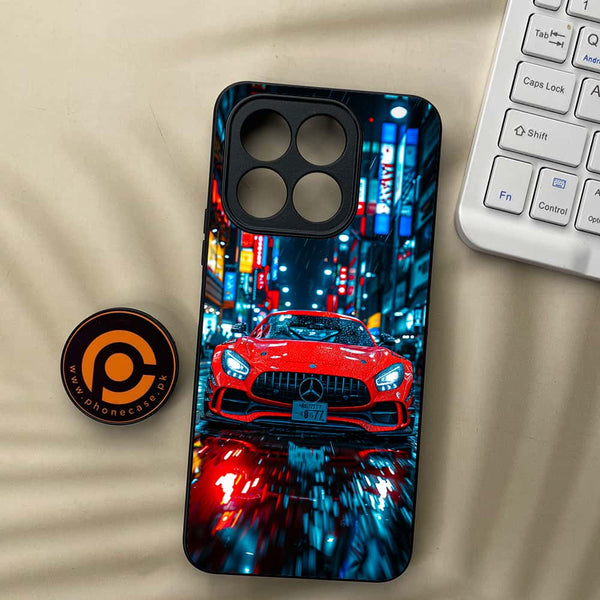 Honor X5b - V8 GT Racing Car - Premium Metal Printed soft Bumper shock Proof Case