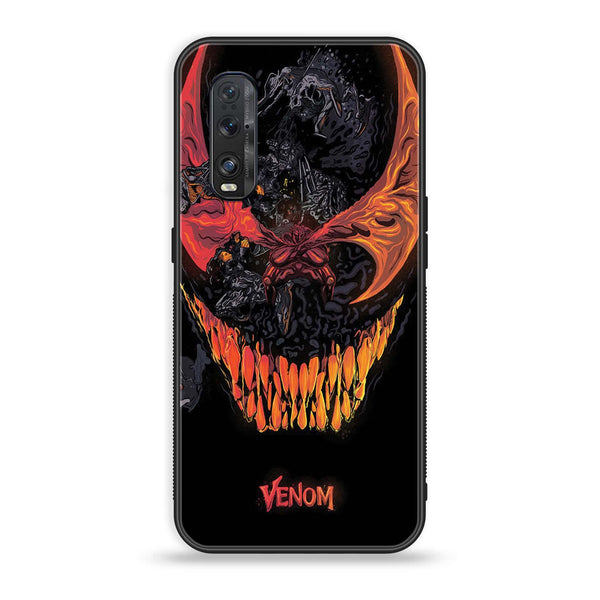 Oppo Find X2 - VENOM Case -  Premium Printed Metal soft Bumper shock Proof Case