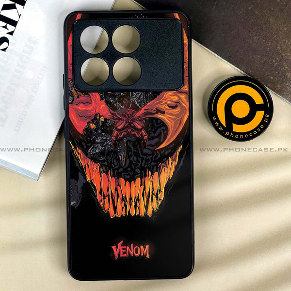 Xiaomi Poco X6 Pro 5G - VENOM Case -  Premium Printed Metal soft Bumper shock Proof Case