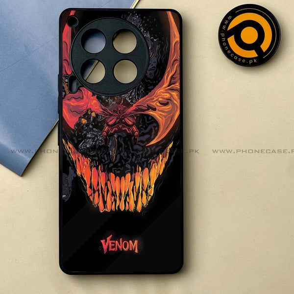 Tecno Camon 30 - VENOM Case -  Premium Printed Metal soft Bumper shock Proof Case