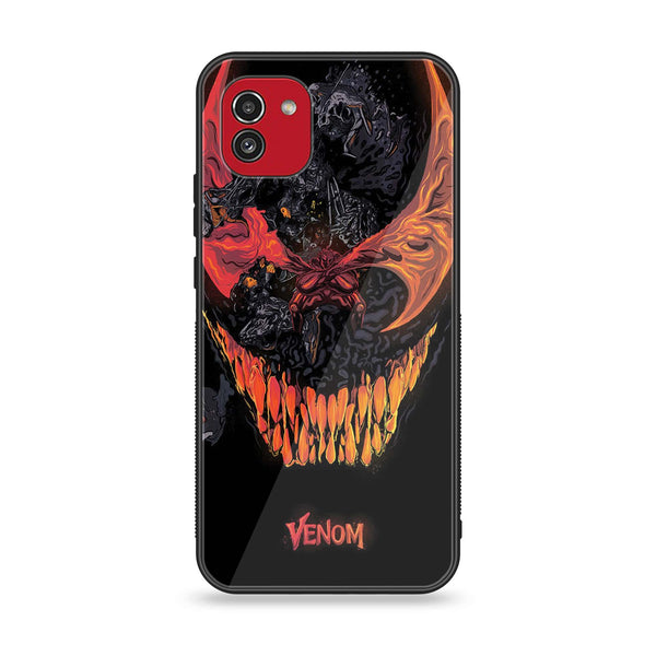 Samsung Galaxy A03 - VENOM Case -  Premium Printed Metal soft Bumper shock Proof Case CS-23107 CS-27015