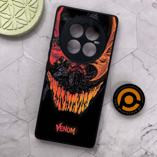 Infinix Zero 40 5G - VENOM Case - Premium Metal Printed soft Bumper shock Proof Case
