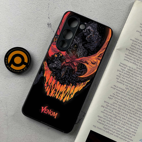 Vivo Y04 - VENOM Case - Premium Metal Printed soft Bumper shock Proof Case