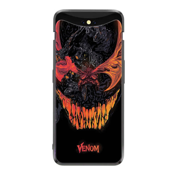 Oppo Find X - VENOM Case -  Premium Printed Metal soft Bumper shock Proof Case