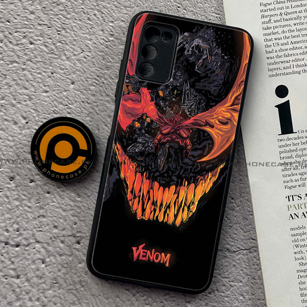 Samsung Galaxy A02s - VENOM Case - Premium Printed Metal Case