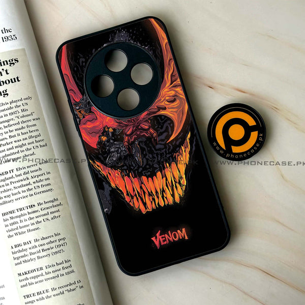 Oppo F27 Pro - VENOM Case - Premium Metal Printed soft Bumper Shock Proof Case