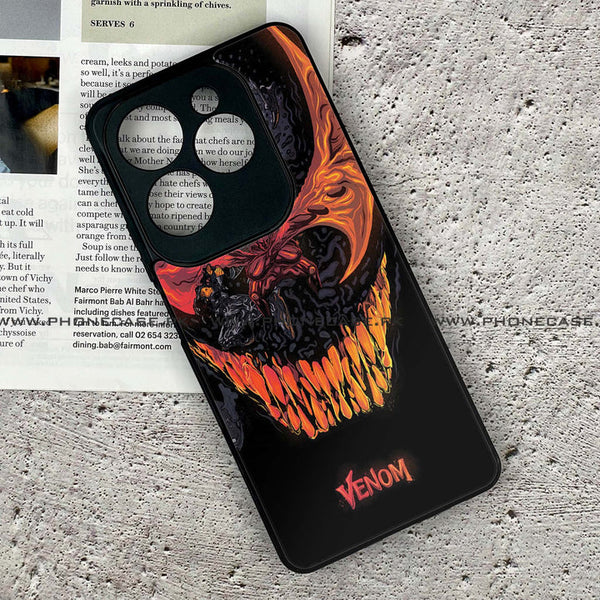 Tecno Spark GO 2024/ Smart 8/ Spark 20/ 20c/ Pop 8/ Hot 40i- VENOM Case - Premium Metal Printed soft Bumper Shock Proof Case CS-47625