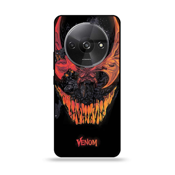 Xiaomi Redmi A3 - VENOM Case -  Premium Printed Metal soft Bumper shock Proof Case