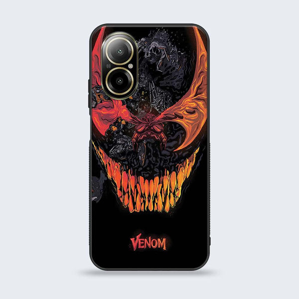 Realme C67 - VENOM Case -  Premium Printed Metal soft Bumper shock Proof Case