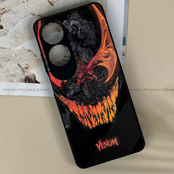 Oppo A60 - VENOM Case -  Premium Printed Metal soft Bumper shock Proof Case