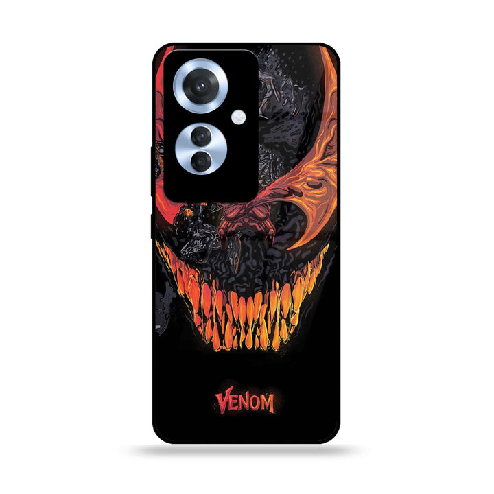 Oppo Reno 11F - VENOM Case -  Premium Printed Metal soft Bumper shock Proof Case