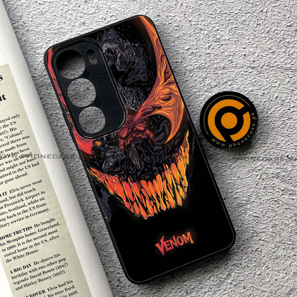 Vivo Y19s Pro - VENOM Case - Premium Metal Printed soft Bumper shock Proof Case