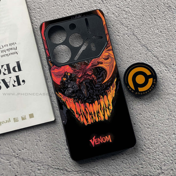 Tecno Pova 6 Pro - VENOM Case - Premium Metal  Printed soft Bumper shock Proof Case