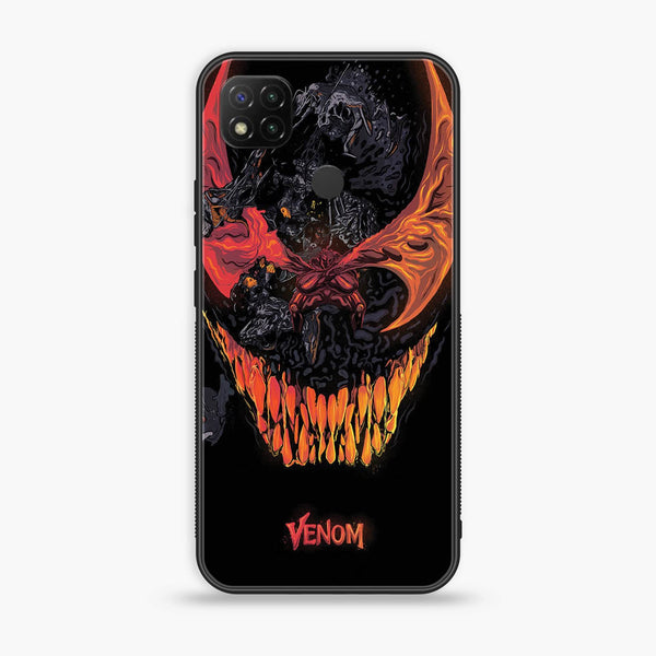 Xiaomi Redmi 9C - VENOM Case -  Premium Printed Metal soft Bumper shock Proof Case