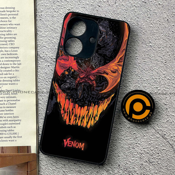 Realme Note 60 - VENOM Case - Premium Printed Metal Soft Case