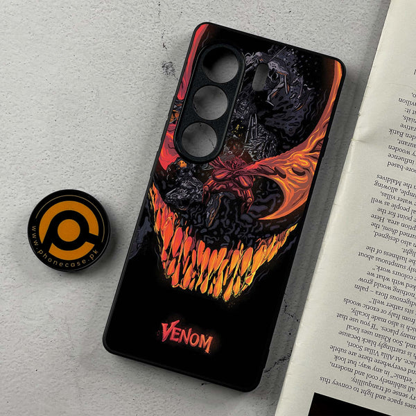 Tecno Camon 40 Pro - VENOM Case - Premium Metal Printed Soft Bumper Shockproof Case  CS-40049 CS-39302 CS-40494