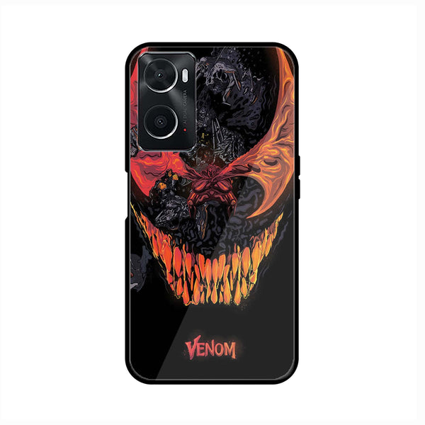 Oppo A76 - VENOM Case - Premium Printed Glass Case