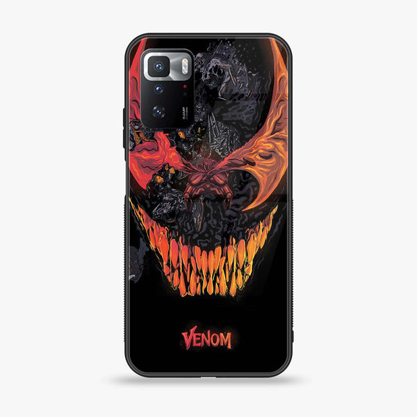 Xiaomi POCO X3 GT - VENOM Case -  Premium Printed Metal soft Bumper shock Proof Case