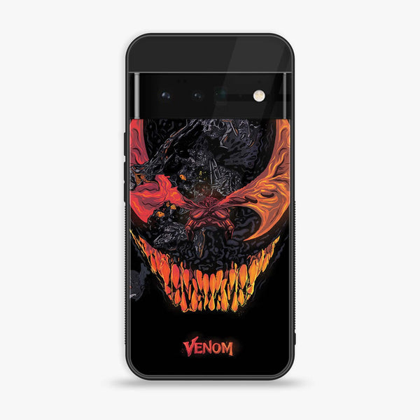 Google Pixel 6 Pro - VENOM Case - Premium Printed Glass soft Bumper Shock Proof Case