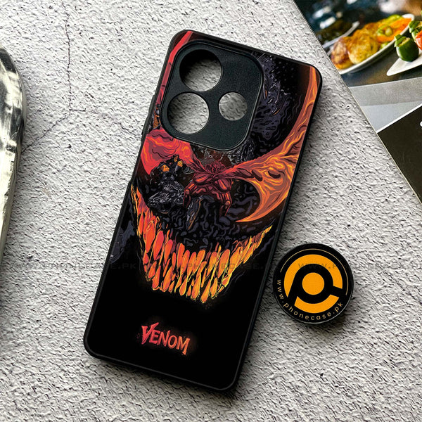 Oppo A5 Pro  - VENOM Case -  Premium Printed Metal soft Bumper shock Proof Case  VENOM Case