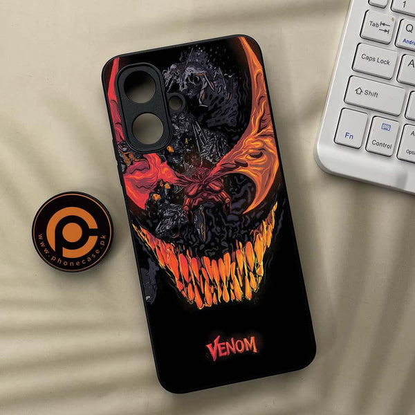 Tecno Spark Go 2 - VENOM Case - Premium Metal Printed soft Bumper Shock Proof Case