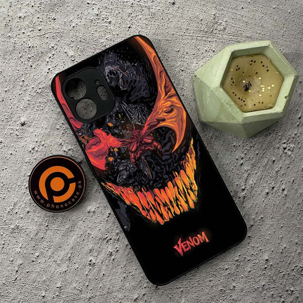 Nothing Phone 2 - VENOM Case - Premium Metal Printed soft Bumper shock Proof Case