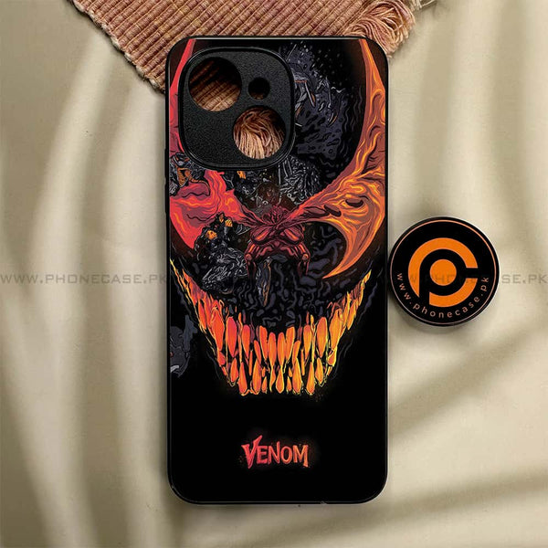 Tecno Spark 40C - VENOM Case - Premium Metal Printed soft Bumper shock Proof Case
