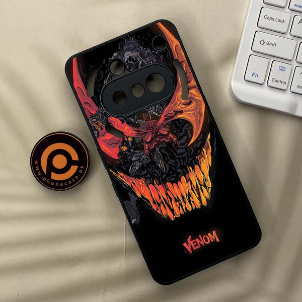 Nothing Phone 3a - VENOM Case - Premium Metal Printed soft Bumper shock Proof Case