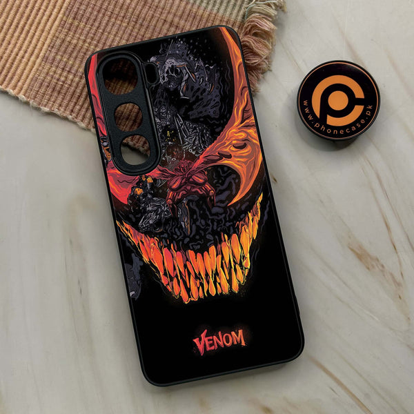 Vivo Y400 - VENOM Case  - Premium Metal Printed soft Bumper shock Proof Case
