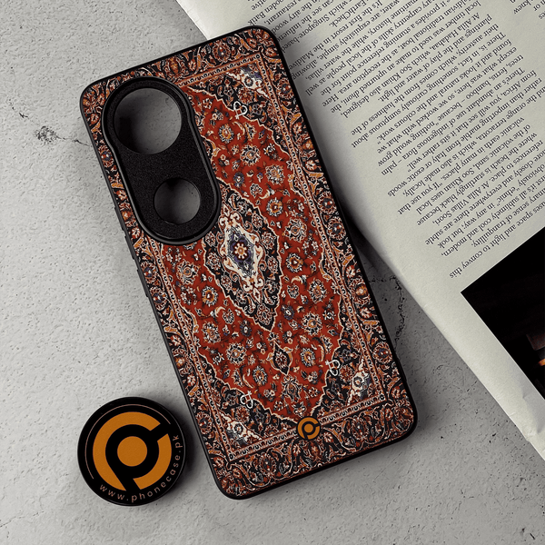 Vivo V50 - Persian Rugs Design 2 - Premium Metal Printed Soft Bumper Shockproof Case  CS-38130