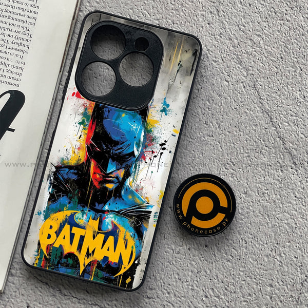 Infinix Smart 8 - Vivid Justice - Premium Metal Printed soft Bumper shock Proof Case