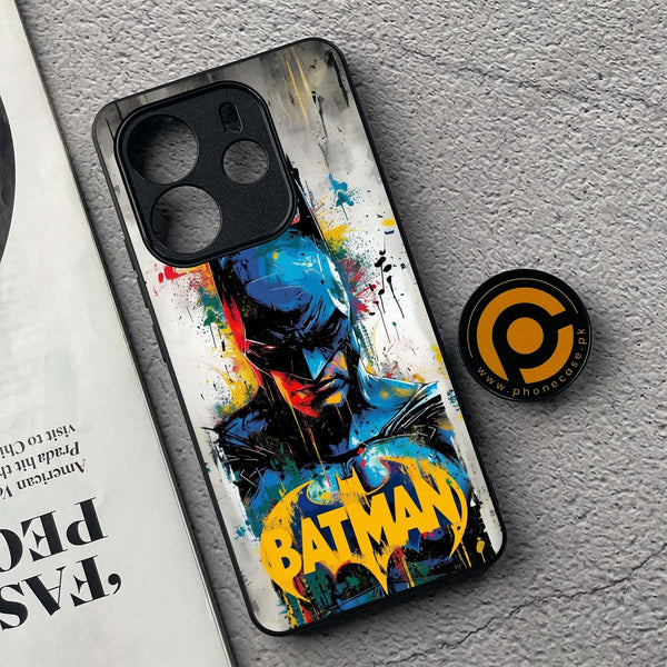 Xiaomi Redmi Note 14 - Vivid Justice - Premium Printed Glass soft Bumper Shock Proof Case