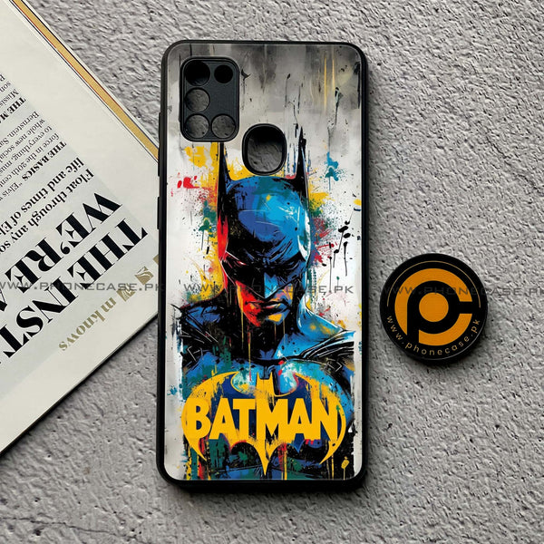 Samsung Galaxy A21s - Vivid Justice - Premium Printed Glass soft Bumper Shock Proof Case