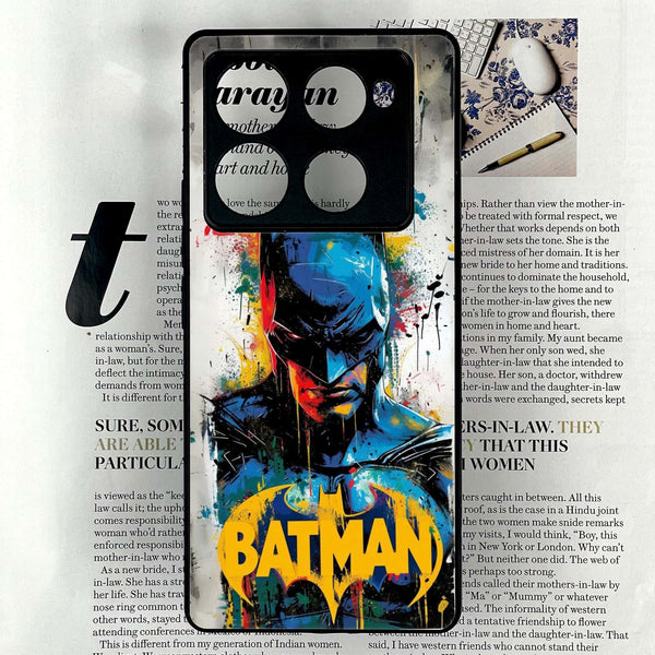 Infinix Note 40 Pro Plus - Vivid Justice - Premium Metal Printed soft Bumper shock Proof Case
