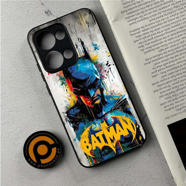 Oppo Reno 13 - Vivid Justice - Premium Metal Printed Soft Bumper Shockproof Case