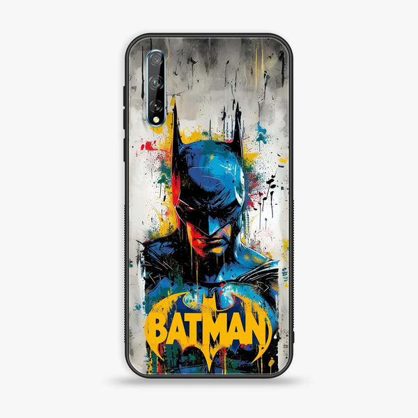 Huawei Y8p - Vivid Justice - Premium Printed Glass soft Bumper Shock Proof Case